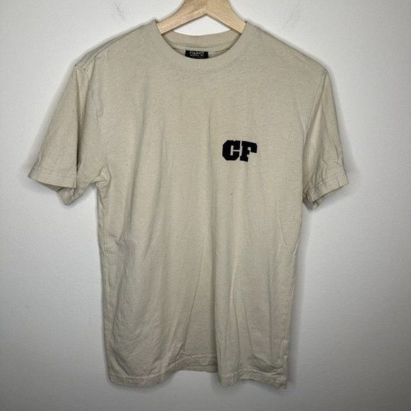 Mens Filson Short Sleeve Graphic Off-White Beige Tan Tee T-Shirt Size XS EUC - Picture 2 of 3
